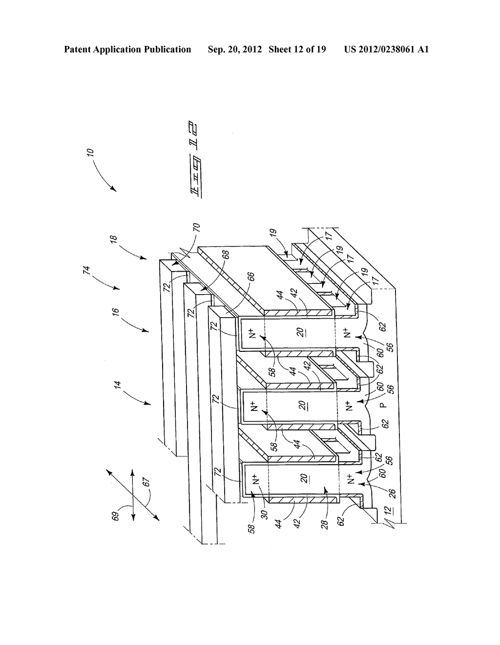 Methods Of Forming Transistors, And Methods Of Forming Memory Arrays - diagram, schematic, and image 13