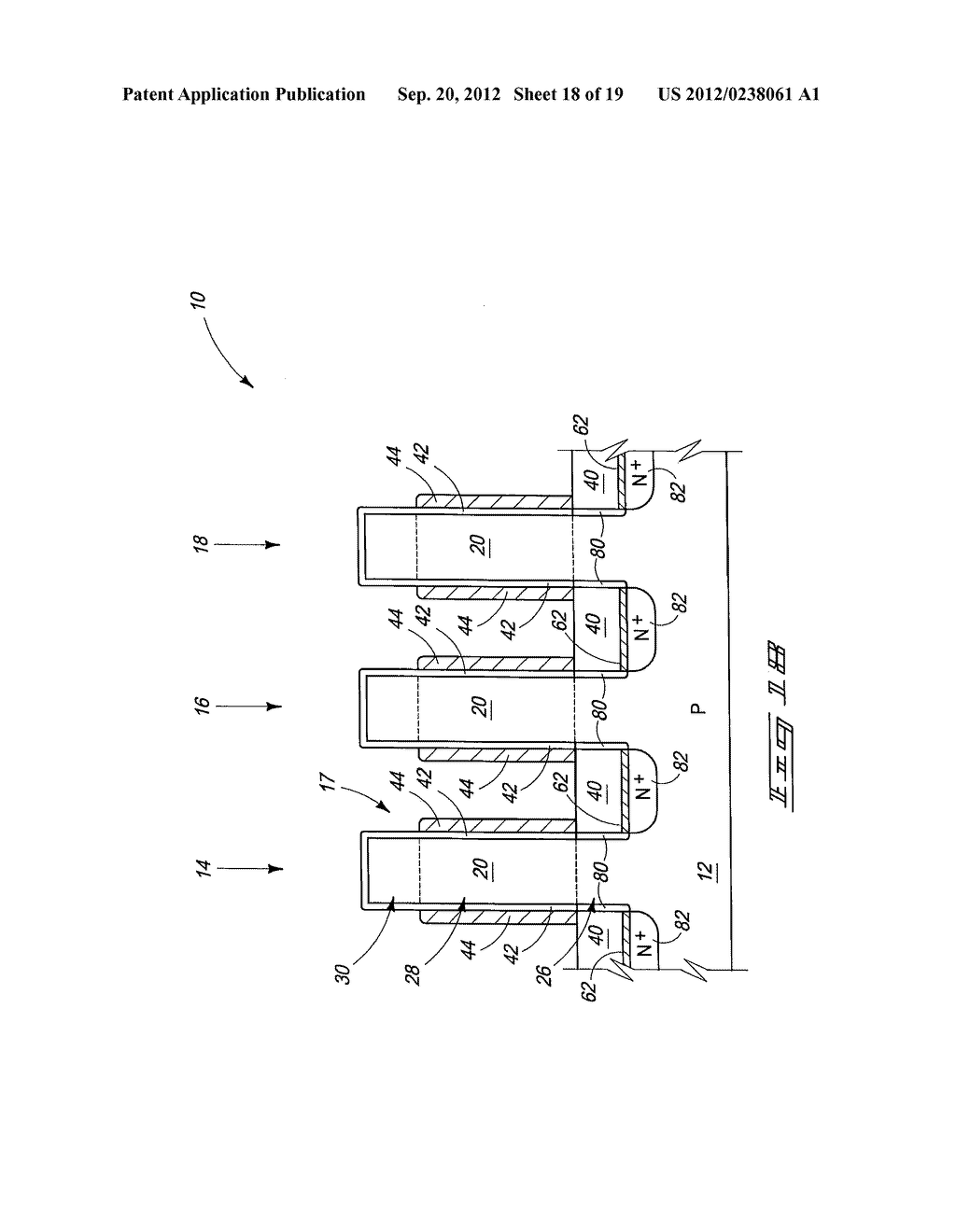 Methods Of Forming Transistors, And Methods Of Forming Memory Arrays - diagram, schematic, and image 19