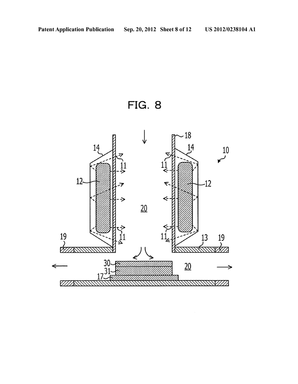 ETCHING METHOD, METHOD FOR MANUFACTURING SEMICONDUCTOR DEVICE, AND ETCHING     DEVICE - diagram, schematic, and image 09