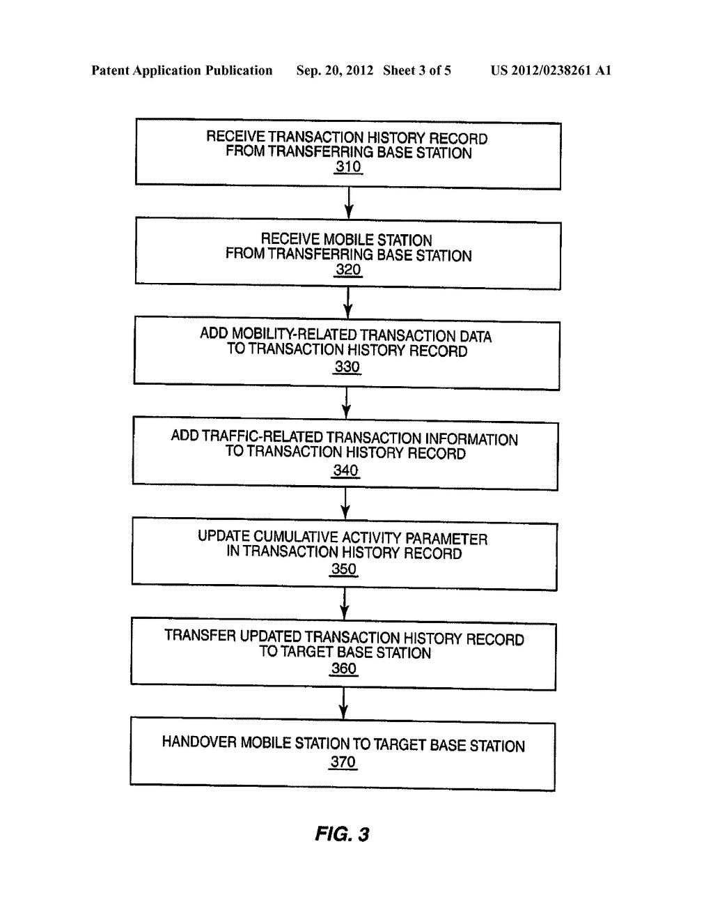 METHOD AND ARRANGEMENT FOR PROCESSING MOBILE STATION HISTORY INFORMATION     IN A WIRELESS COMMUNICATION SYSTEM - diagram, schematic, and image 04