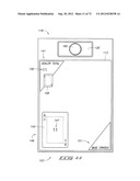 ELECTRONIC GAMING SYSTEM WITH REAL PLAYING CARDS AND MULTIPLE PLAYER     DISPLAYS FOR VIRTUAL CARD AND BETTING IMAGES diagram and image