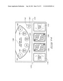 ELECTRONIC GAMING SYSTEM WITH REAL PLAYING CARDS AND MULTIPLE PLAYER     DISPLAYS FOR VIRTUAL CARD AND BETTING IMAGES diagram and image