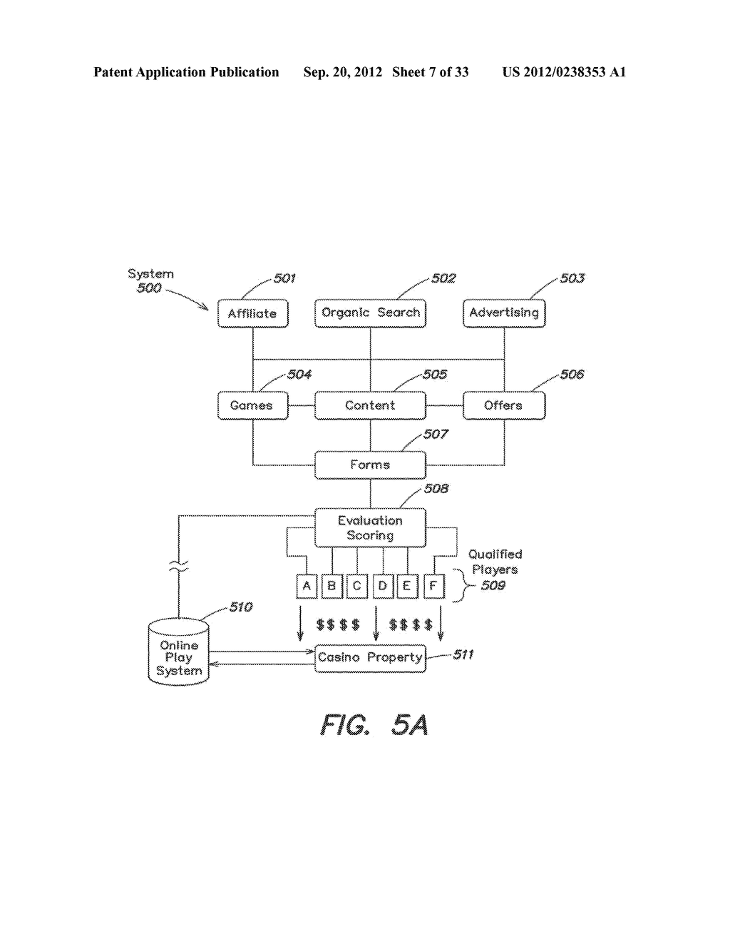 System and Method for Collecting and Using Player Information - diagram, schematic, and image 08