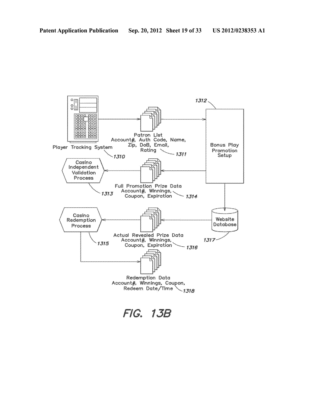 System and Method for Collecting and Using Player Information - diagram, schematic, and image 20