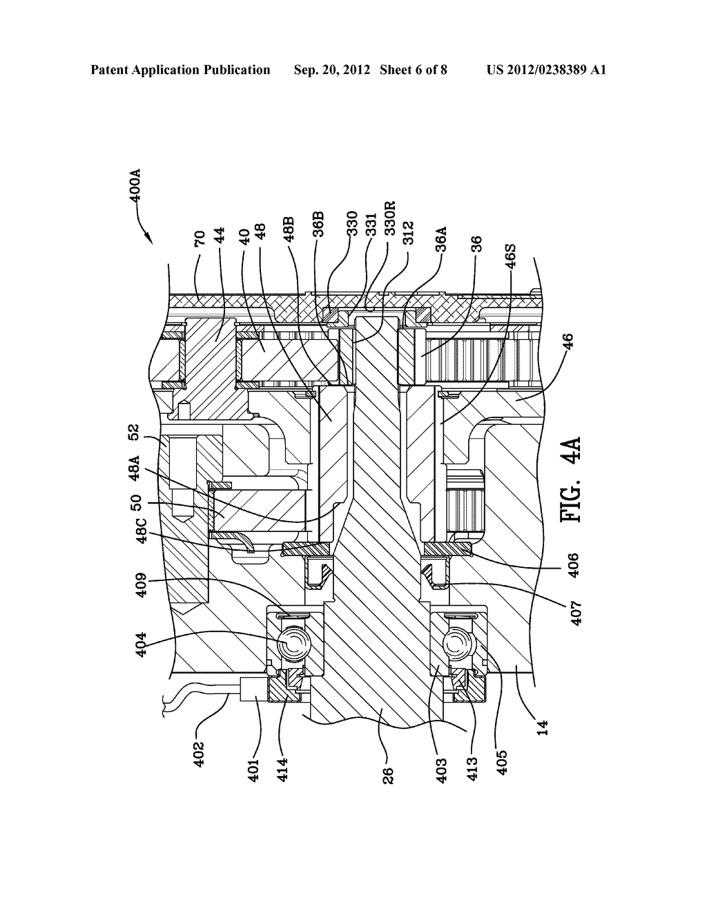 INTEGRAL ELECTRIC MOTOR WITH SPEED SENSOR, PLANETARY GEARBOX AND STEERING     MEANS - diagram, schematic, and image 07