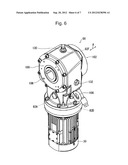 SPEED REDUCTION DEVICE AND SERIES OF SPEED REDUCTION DEVICES diagram and image