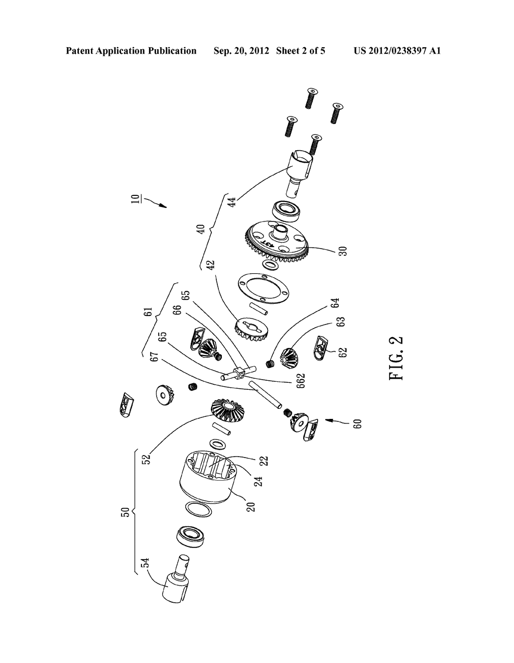 LIMITED SLIPPERY DIFFERENTIAL FOR REMOTE CONTROL MODEL VEHICLE - diagram, schematic, and image 03