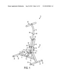 UPPER AND LOWER BODY CYCLING EXERCISE DEVICE diagram and image