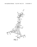 UPPER AND LOWER BODY CYCLING EXERCISE DEVICE diagram and image