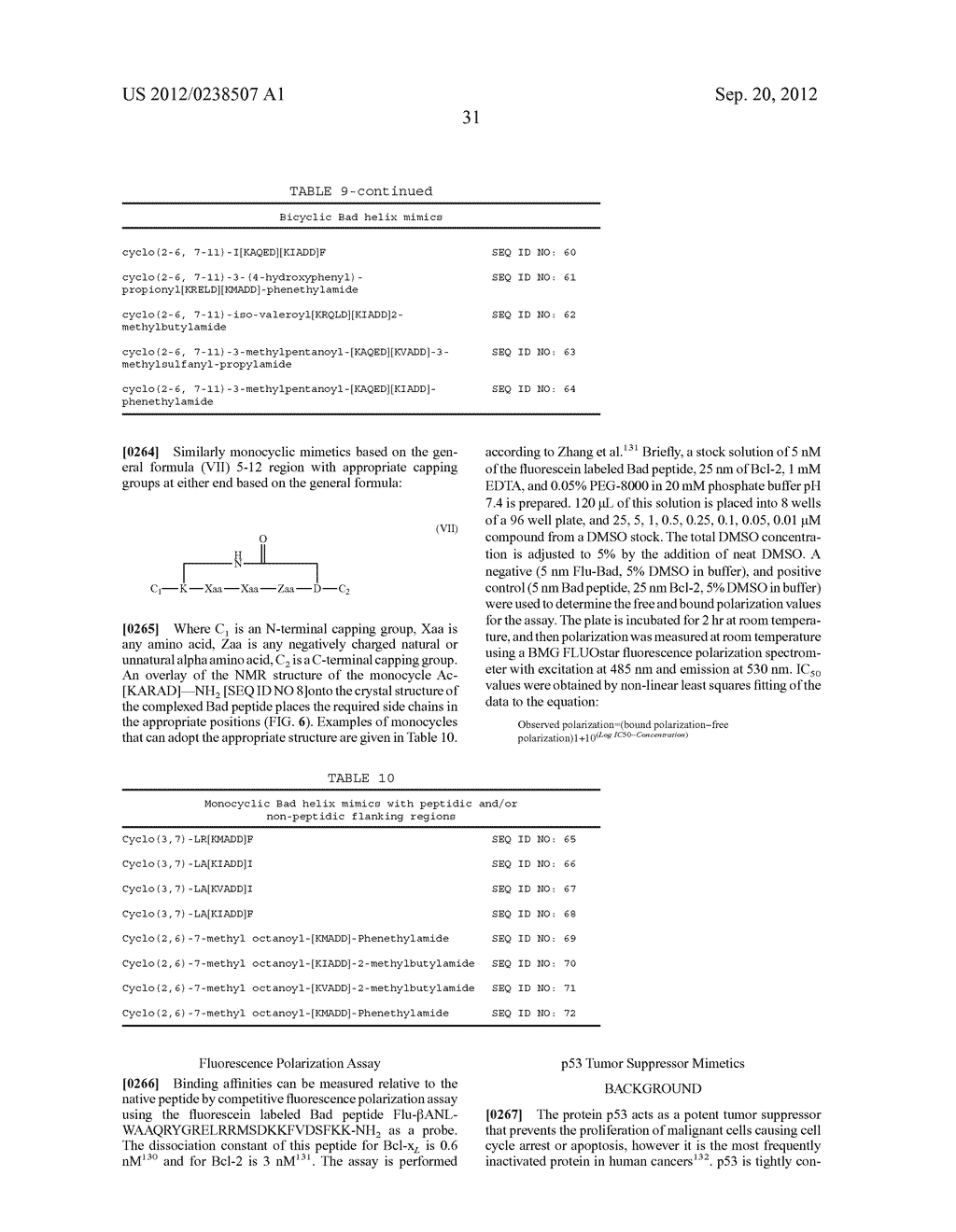 ALPHA HELICAL MIMICS, THEIR USES AND METHODS FOR THEIR PRODUCTION - diagram, schematic, and image 44