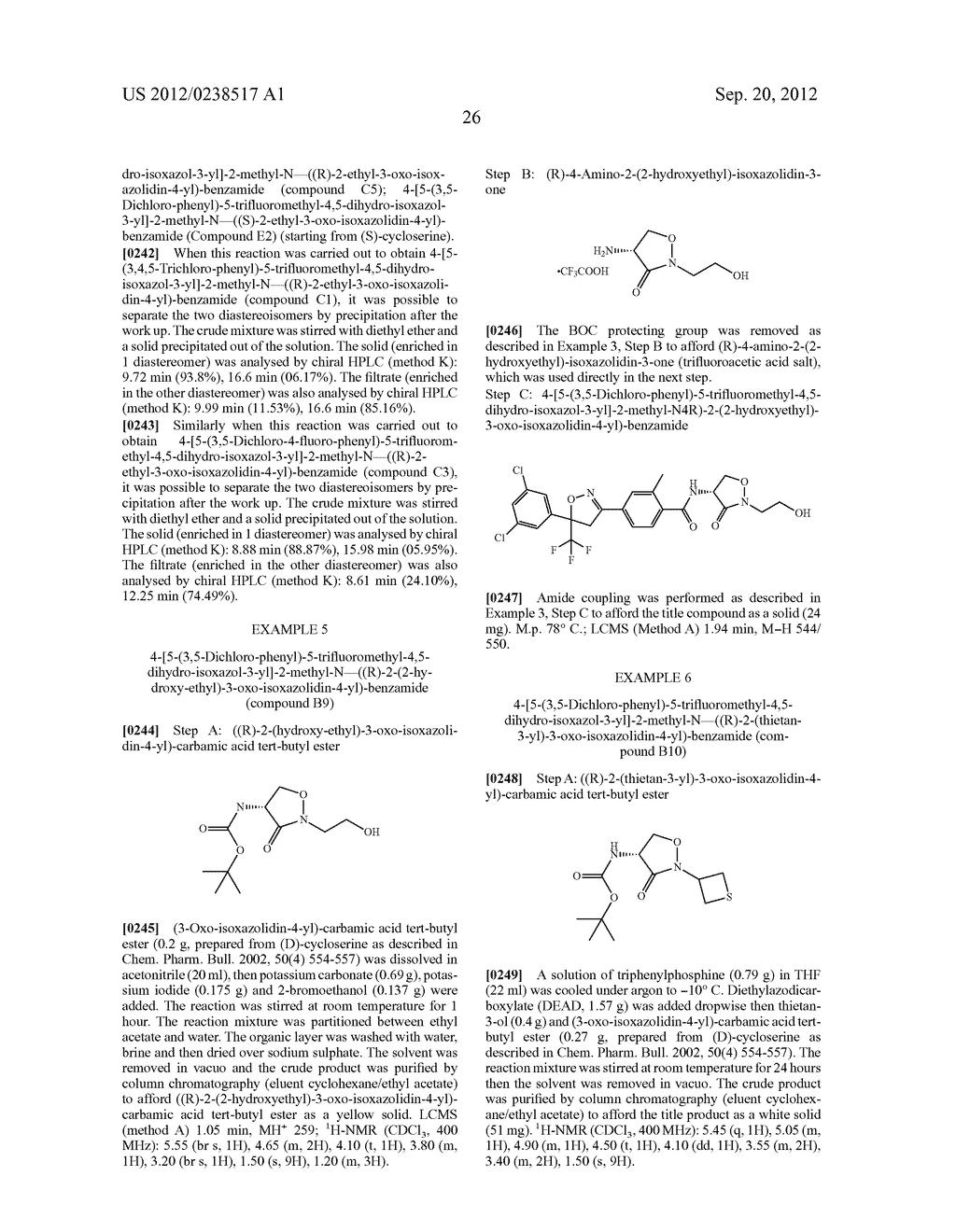 INSECTICIDAL COMPOUNDS BASED ON ISOAZOLINE DERIVATIVES - diagram, schematic, and image 27