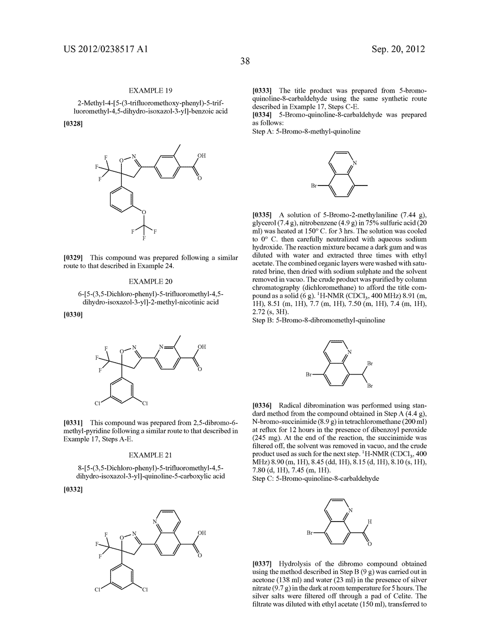 INSECTICIDAL COMPOUNDS BASED ON ISOAZOLINE DERIVATIVES - diagram, schematic, and image 39