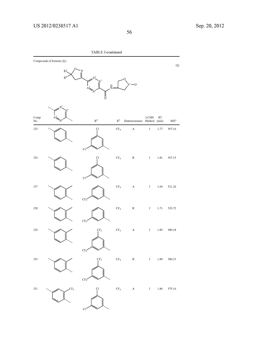 INSECTICIDAL COMPOUNDS BASED ON ISOAZOLINE DERIVATIVES - diagram, schematic, and image 57