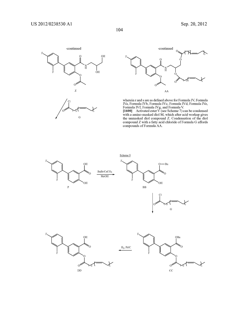 FATTY ACID ACETYLATED SALICYLATES AND THEIR USES - diagram, schematic, and image 108