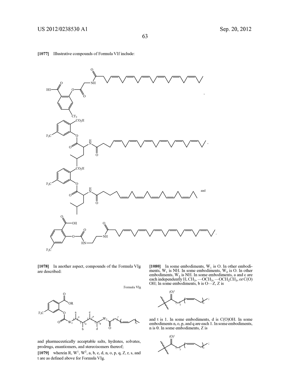 FATTY ACID ACETYLATED SALICYLATES AND THEIR USES - diagram, schematic, and image 67