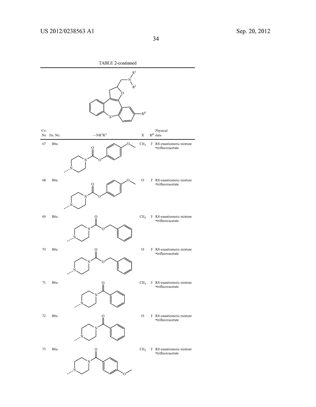 NOVEL UNSATURATED TETRACYCLIC TETRAHYDROFURAN DERIVATIVES - diagram, schematic, and image 35