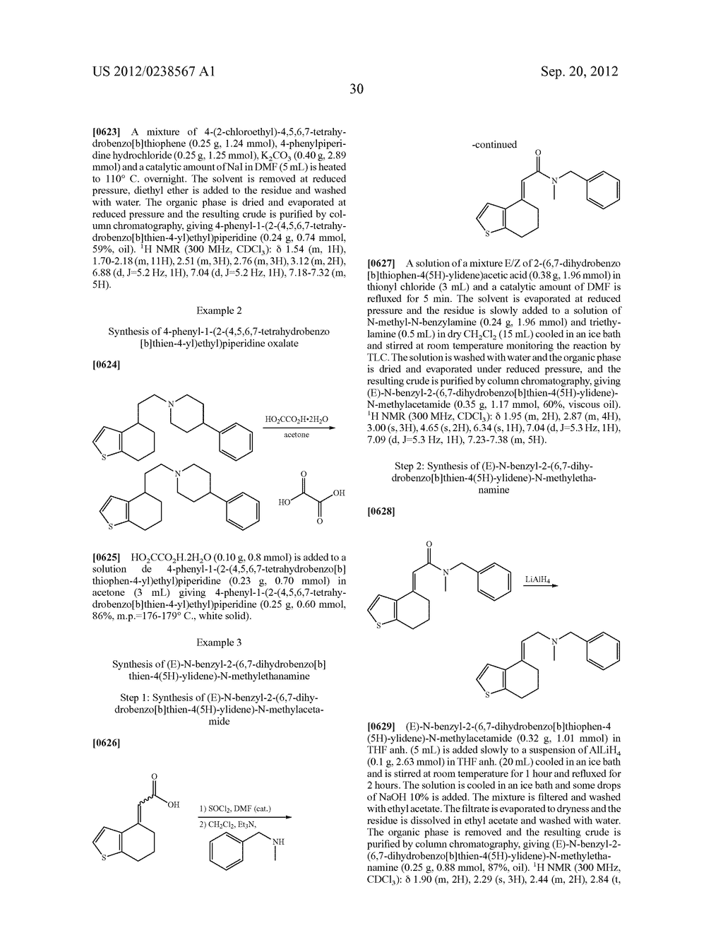 4,5,6,7-TETRAHYDROBENZO[B]THIOPHENE DERIVATIVES AND THEIR USE AS SIGMA     RECEPTOR LIGANDS - diagram, schematic, and image 31