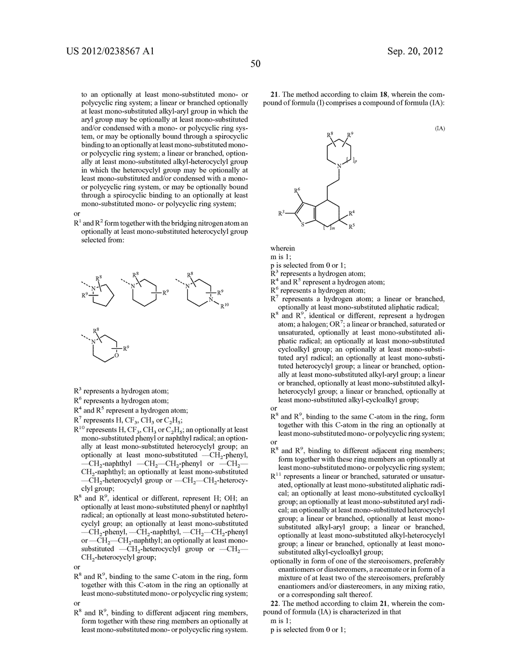 4,5,6,7-TETRAHYDROBENZO[B]THIOPHENE DERIVATIVES AND THEIR USE AS SIGMA     RECEPTOR LIGANDS - diagram, schematic, and image 51