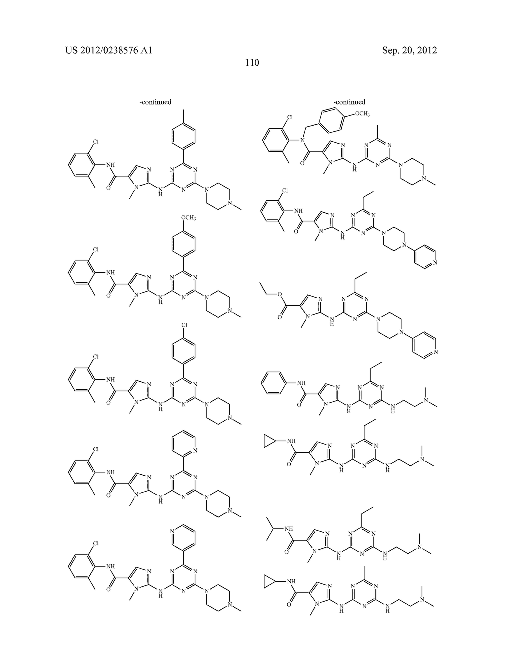 Triazine Derivatives and their Therapeutical Applications - diagram, schematic, and image 111