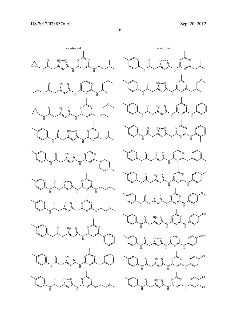 Triazine Derivatives and their Therapeutical Applications - diagram, schematic, and image 47