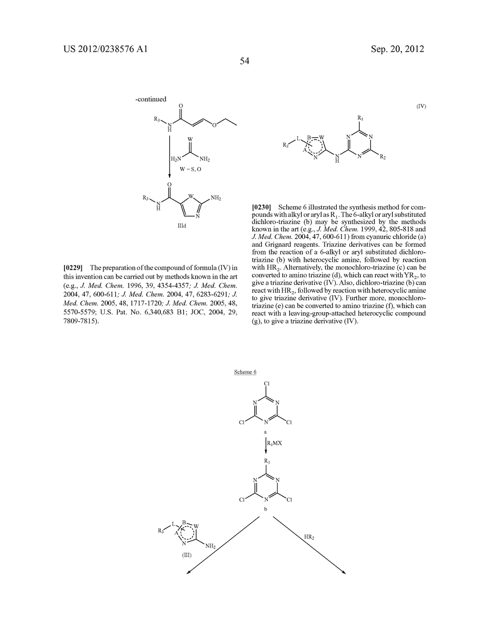 Triazine Derivatives and their Therapeutical Applications - diagram, schematic, and image 55