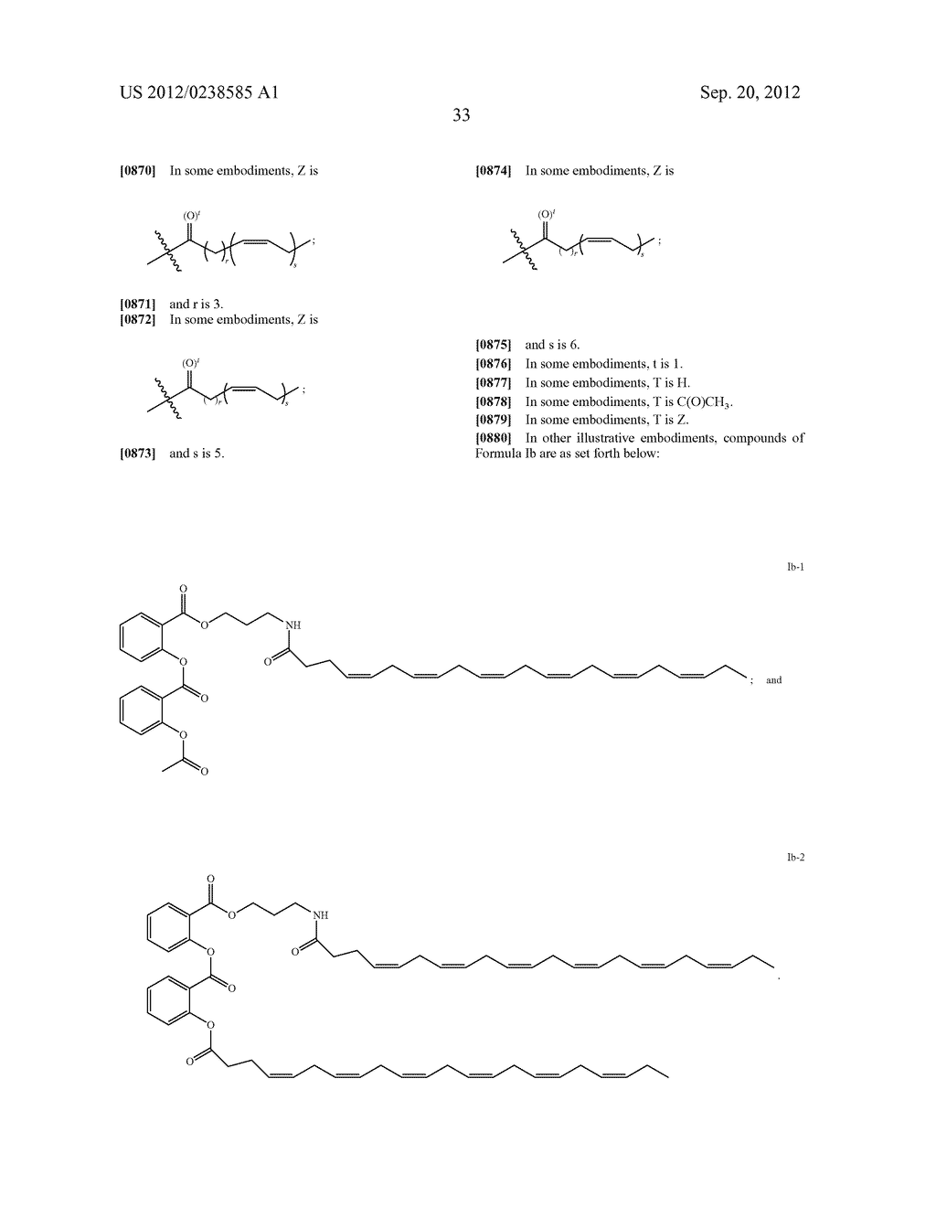 FATTY ACID ACETYLATED SALICYLATES AND THEIR USES - diagram, schematic, and image 37