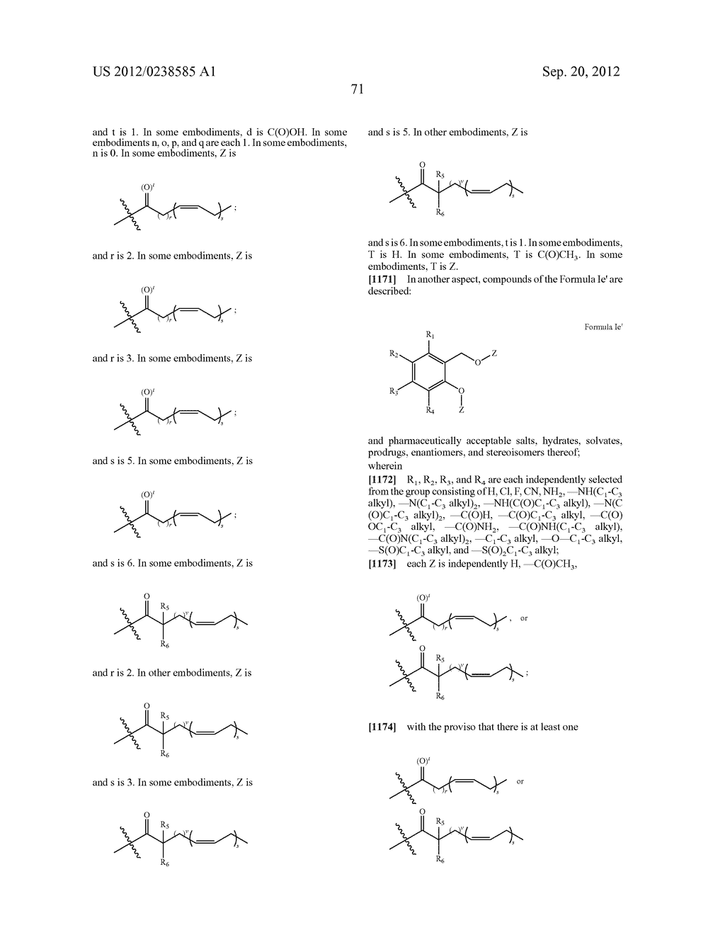 FATTY ACID ACETYLATED SALICYLATES AND THEIR USES - diagram, schematic, and image 75