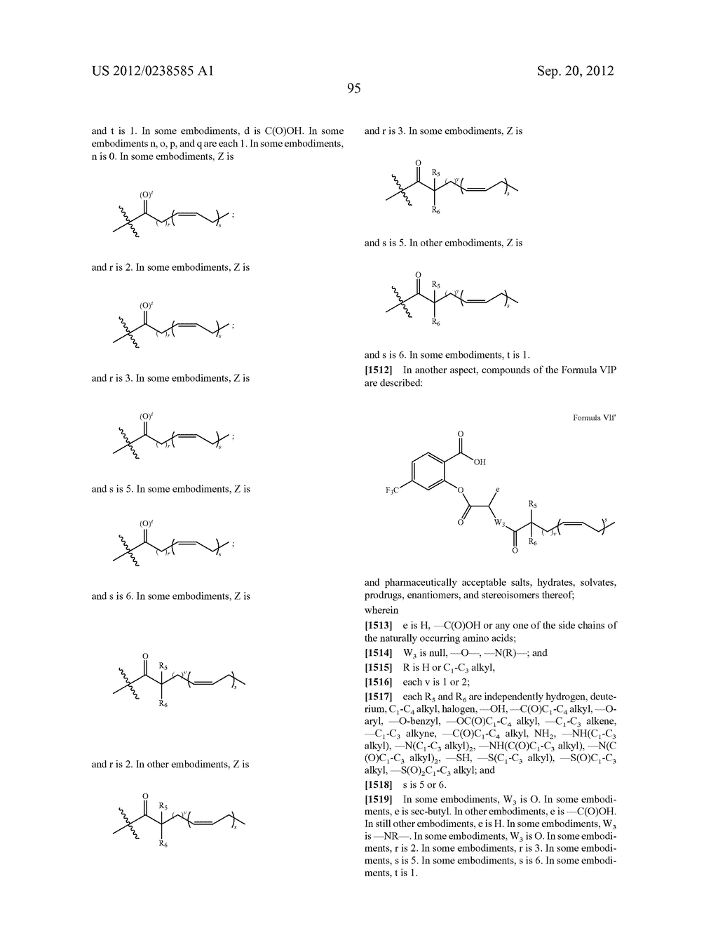 FATTY ACID ACETYLATED SALICYLATES AND THEIR USES - diagram, schematic, and image 99