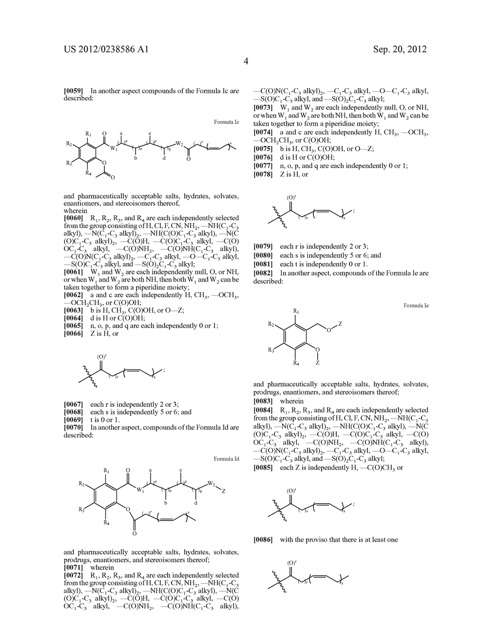 FATTY ACID ACETYLATED SALICYLATES AND THEIR USES - diagram, schematic, and image 08