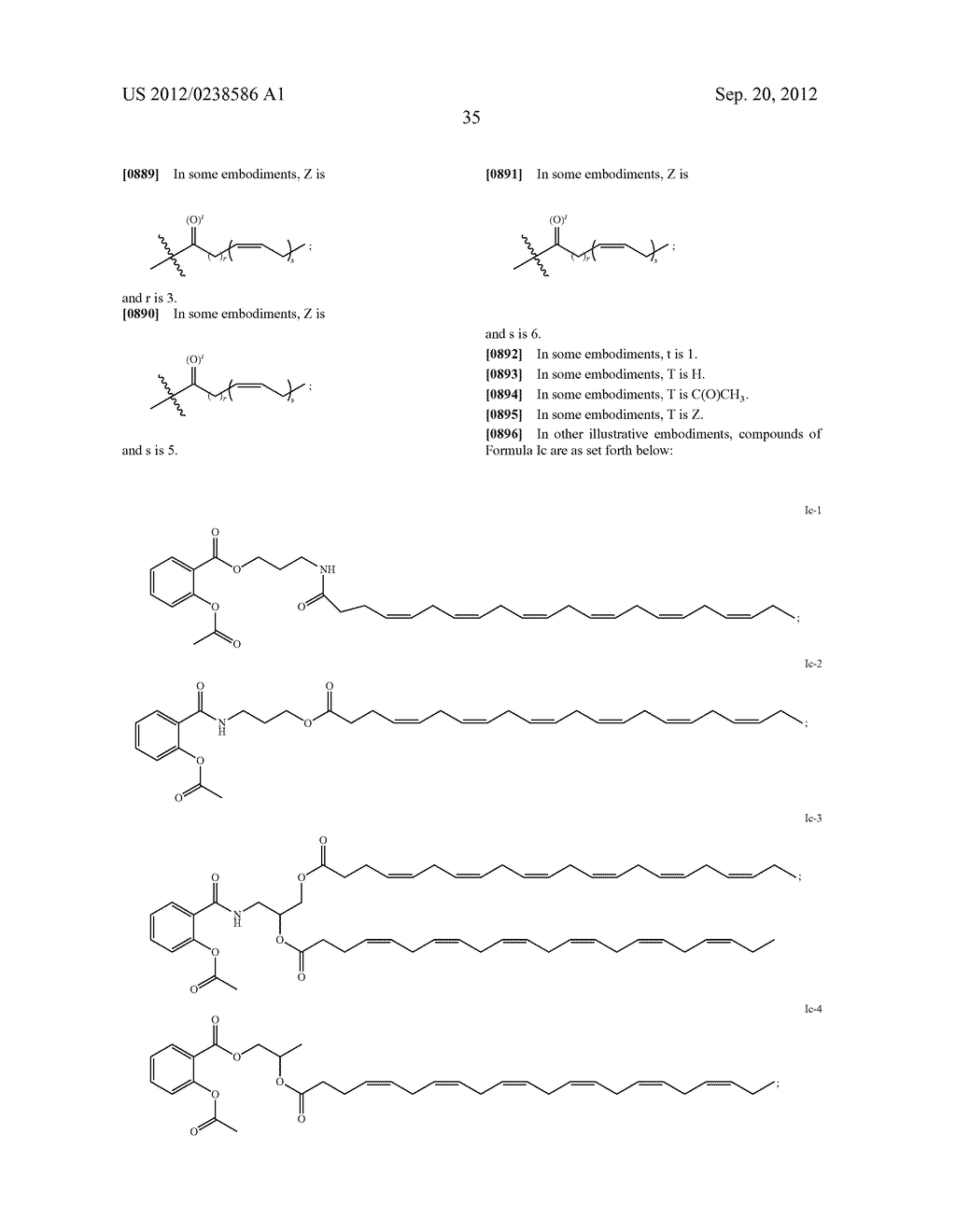 FATTY ACID ACETYLATED SALICYLATES AND THEIR USES - diagram, schematic, and image 39