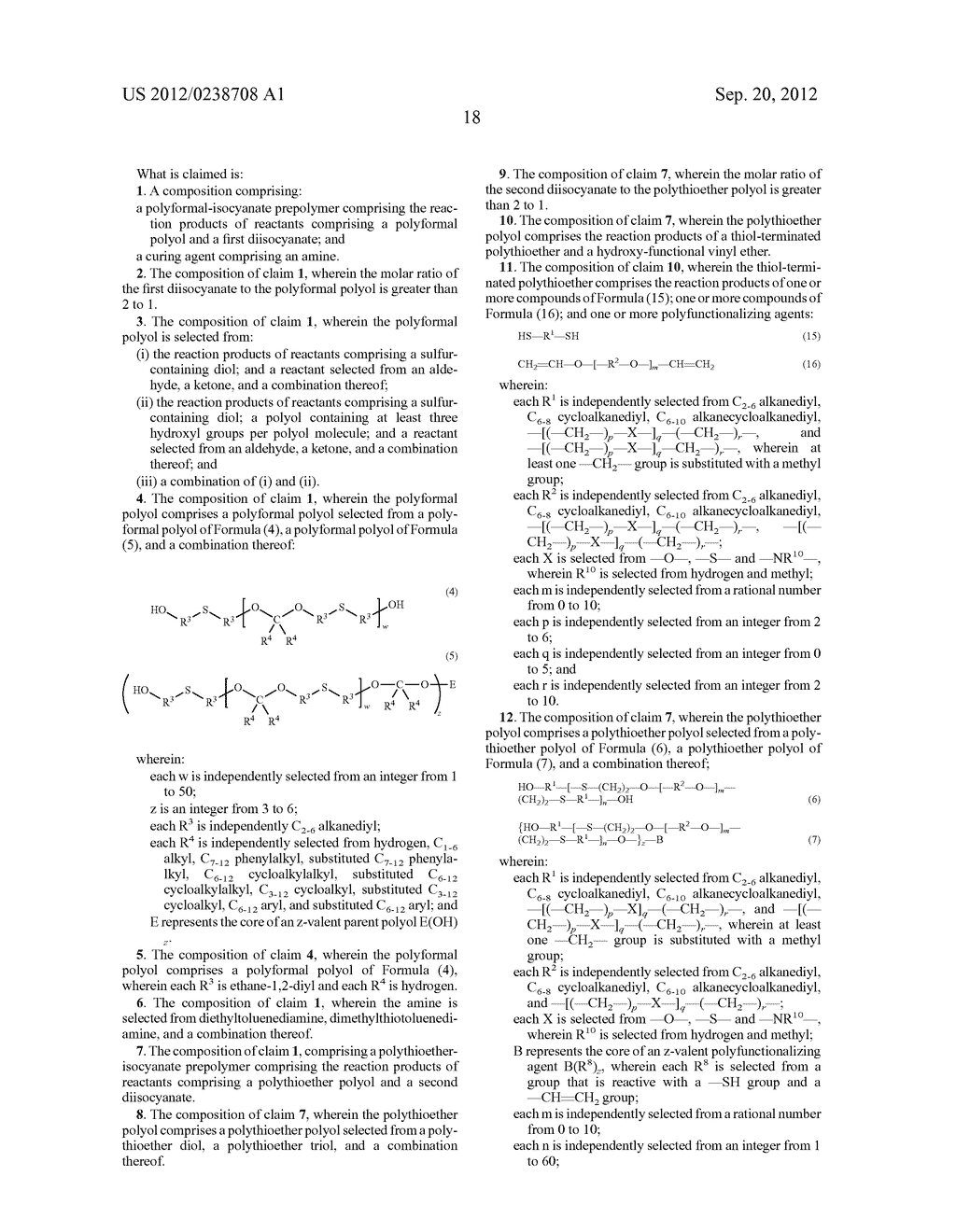 POLYUREA COMPOSITIONS AND METHODS OF USE - diagram, schematic, and image 20