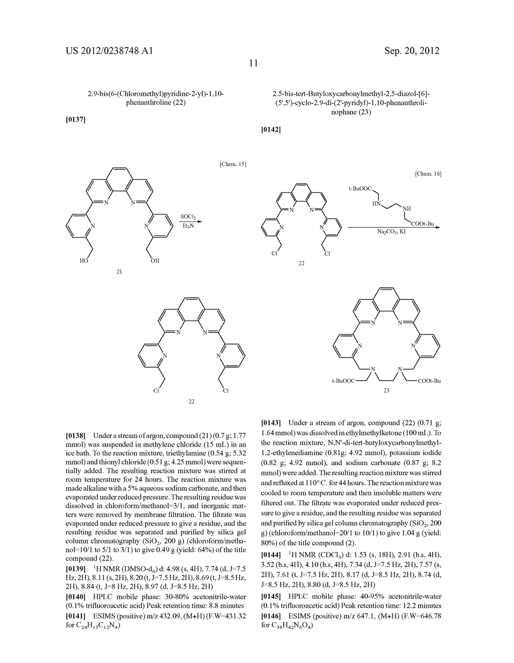 NOVEL COMPOUNDS HAVING PHENANTHROLINE STRUCTURE - diagram, schematic, and image 12