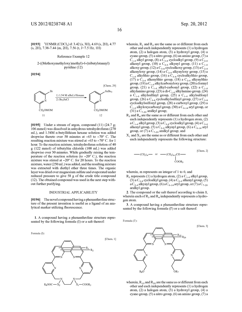 NOVEL COMPOUNDS HAVING PHENANTHROLINE STRUCTURE - diagram, schematic, and image 17