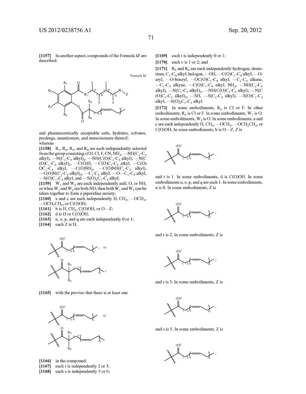 FATTY ACID ACETYLATED SALICYLATES AND THEIR USES - diagram, schematic, and image 75