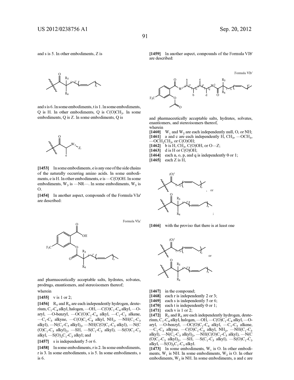 FATTY ACID ACETYLATED SALICYLATES AND THEIR USES - diagram, schematic, and image 95