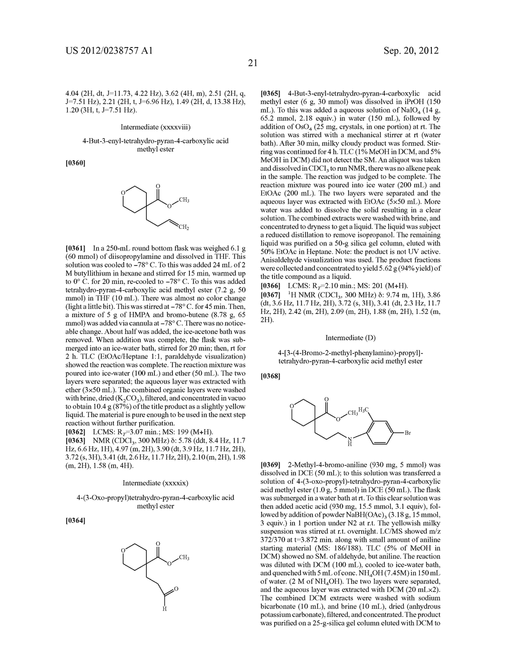 SUBSTITUTED TETRAHYDROPYRAN SPIRO PYRROLIDINONE AND PIPERIDINONE,     PREPARATION AND THERAPEUTIC USE THEREOF - diagram, schematic, and image 22