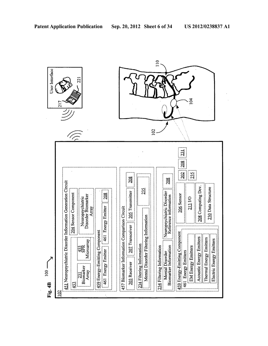 System, devices, and methods for real-time monitoring of cerebrospinal     fluid for markers of progressive conditions - diagram, schematic, and image 07