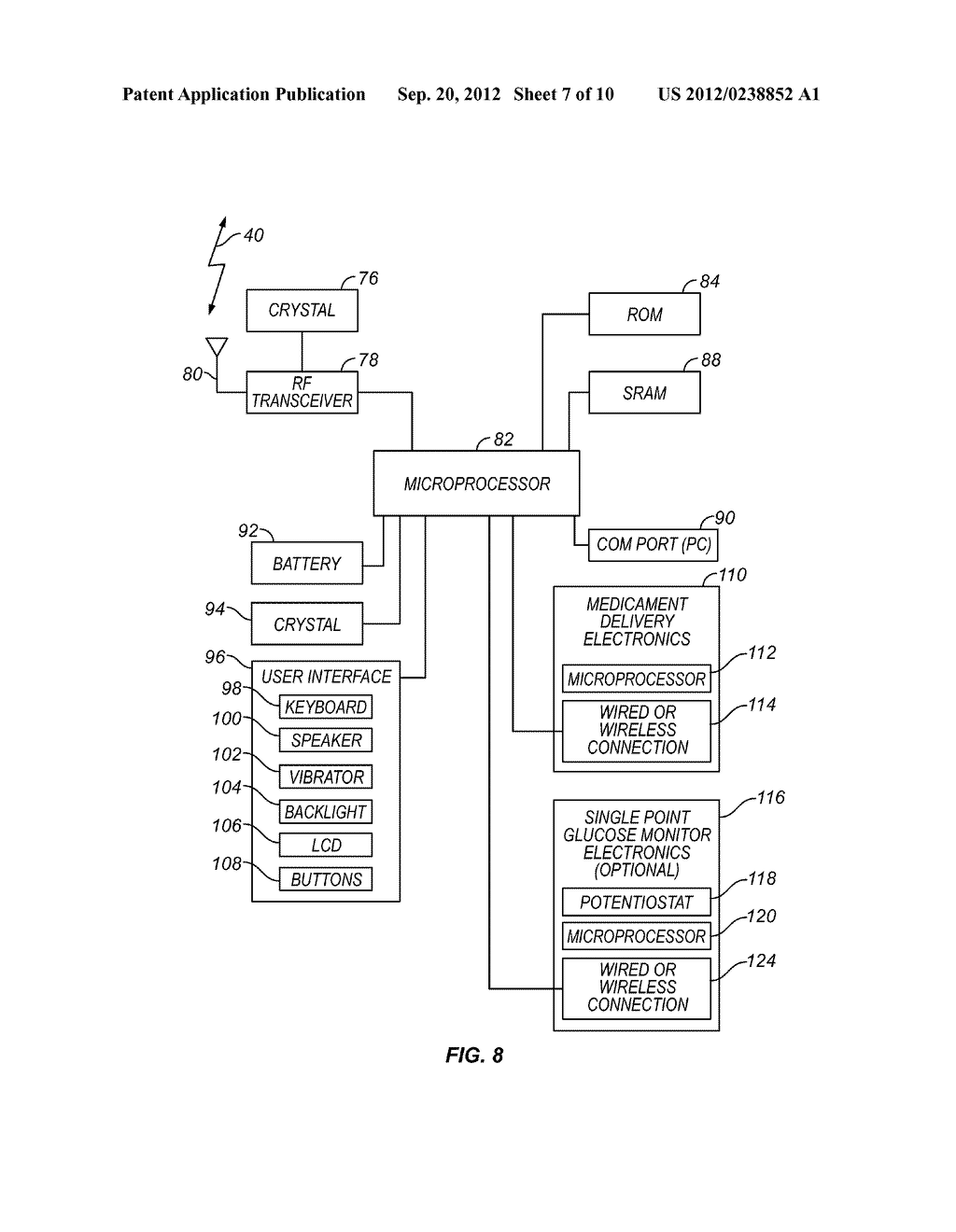 INTEGRATED DELIVERY DEVICE FOR CONTINUOUS GLUCOSE SENSOR - diagram, schematic, and image 08