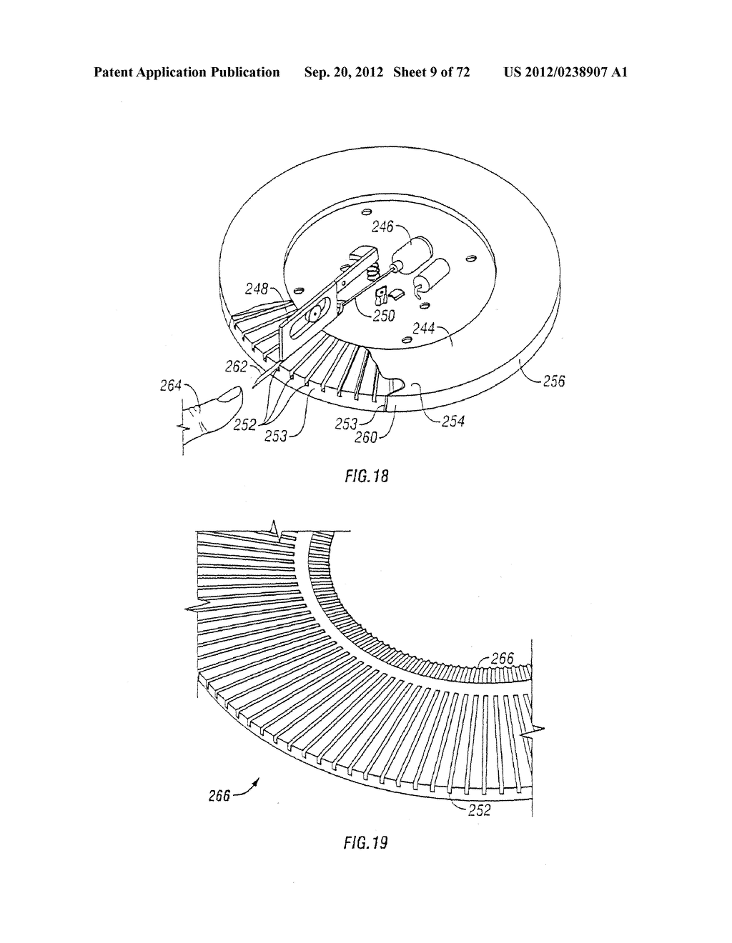 Method and apparatus for body fluid sampling with hybrid actuation - diagram, schematic, and image 10