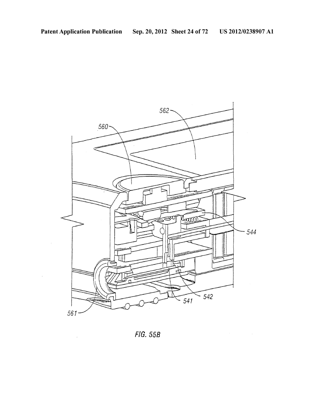 Method and apparatus for body fluid sampling with hybrid actuation - diagram, schematic, and image 25