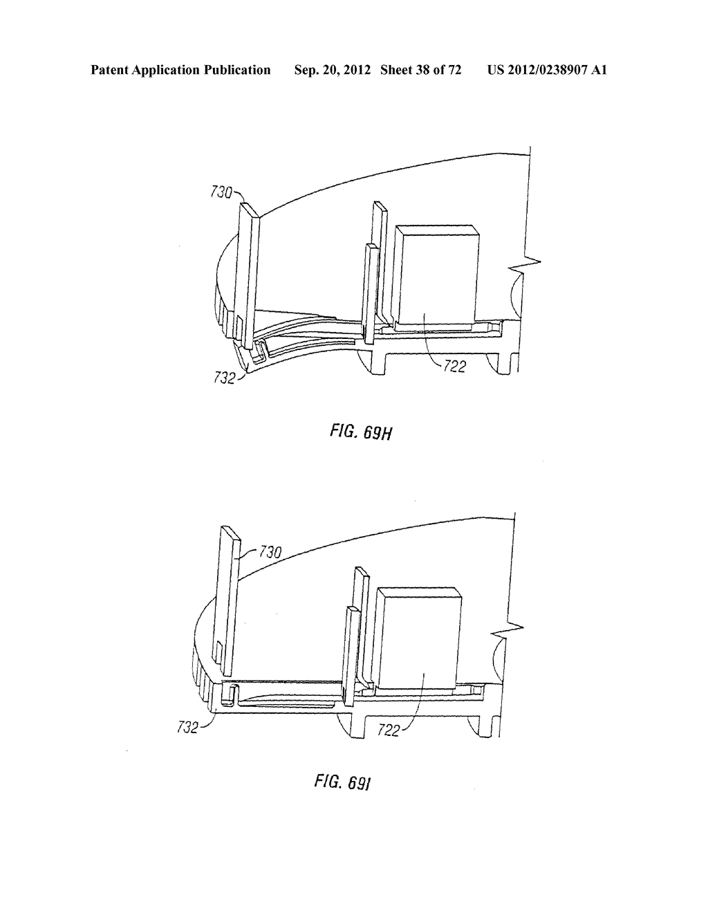 Method and apparatus for body fluid sampling with hybrid actuation - diagram, schematic, and image 39