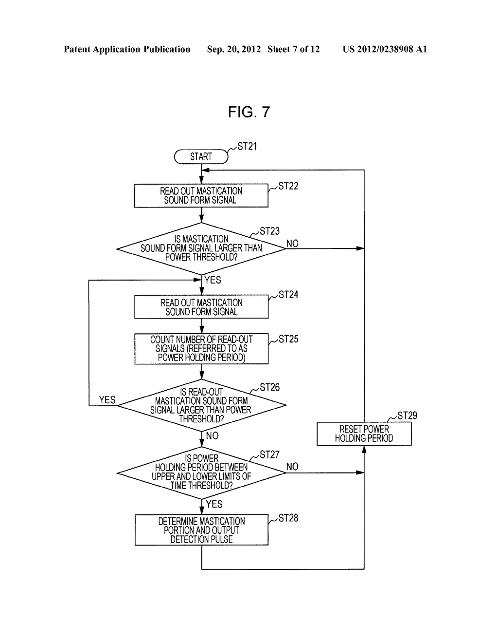 MASTICATION DETECTION DEVICE AND MASTICATION DETECTION METHOD - diagram, schematic, and image 08