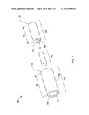 TWO-PIECE INJECTABLE DRUG DELIVERY DEVICE WITH HEAT-CURED SEAL diagram and image