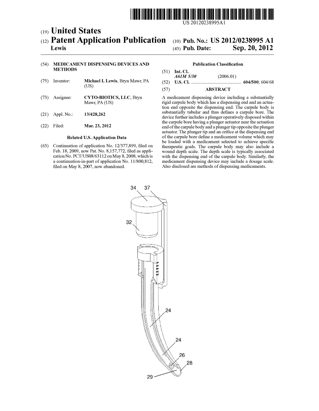 Medicament Dispensing Devices and Methods - diagram, schematic, and image 01