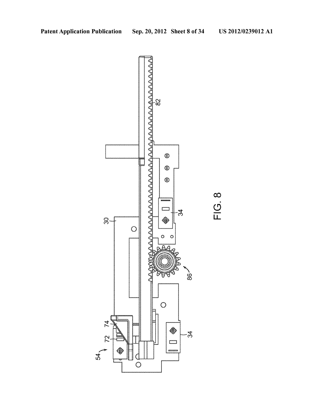 MOTOR-DRIVEN SURGICAL CUTTING INSTRUMENT WITH ELECTRIC ACTUATOR     DIRECTIONAL CONTROL ASSEMBLY - diagram, schematic, and image 09
