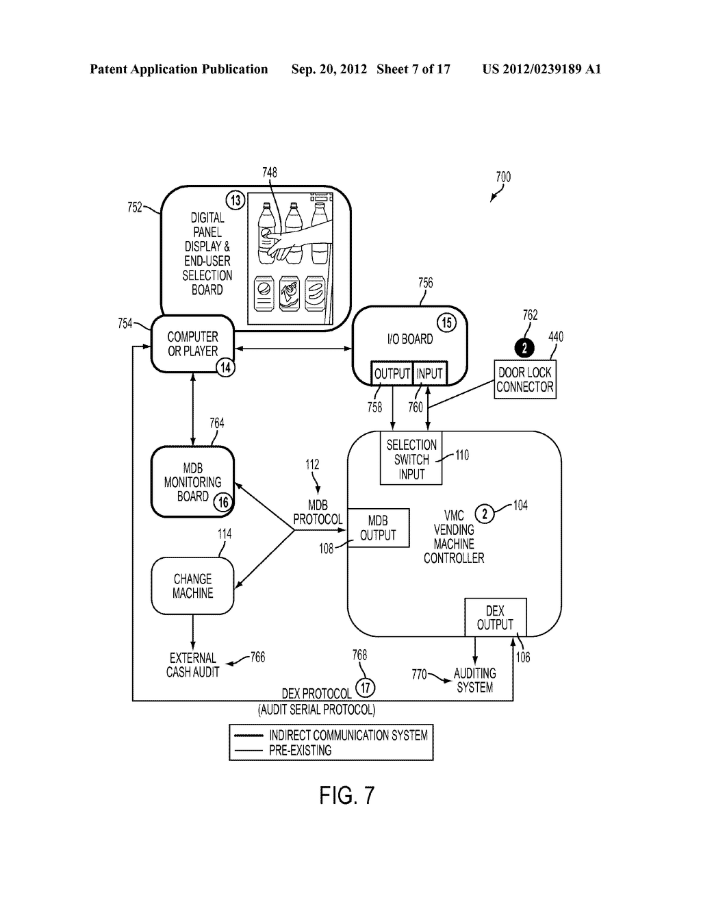 Systems and Methods for Vending Machine Control Using a Digital Panel - diagram, schematic, and image 08