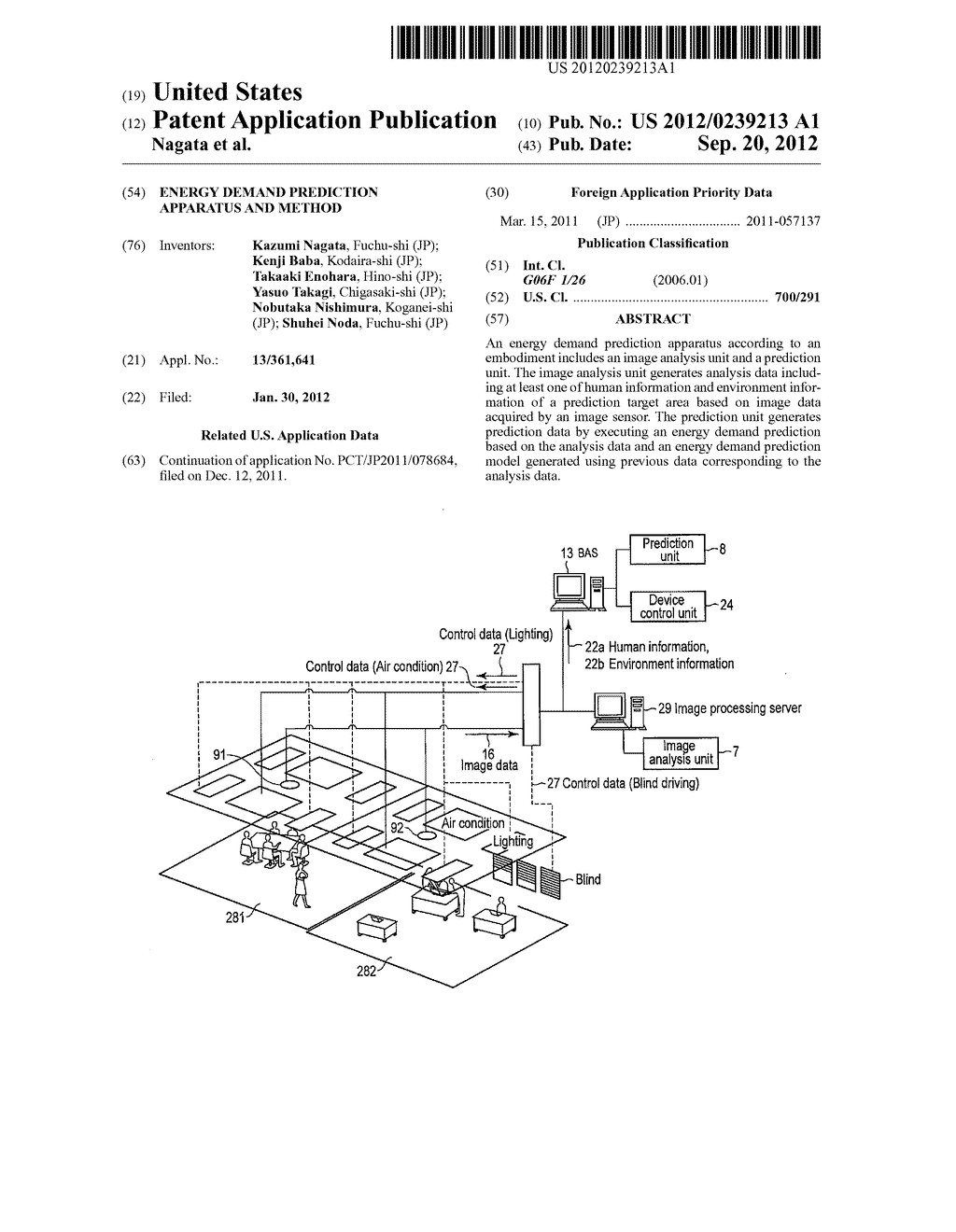 ENERGY DEMAND PREDICTION APPARATUS AND METHOD - diagram, schematic, and image 01