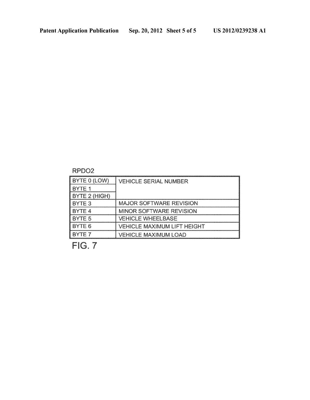 COMMUNICATION TECHNIQUE BY WHICH AN AUTONOMOUS GUIDANCE SYSTEM CONTROLS AN     INDUSTRIAL VEHICLE - diagram, schematic, and image 06