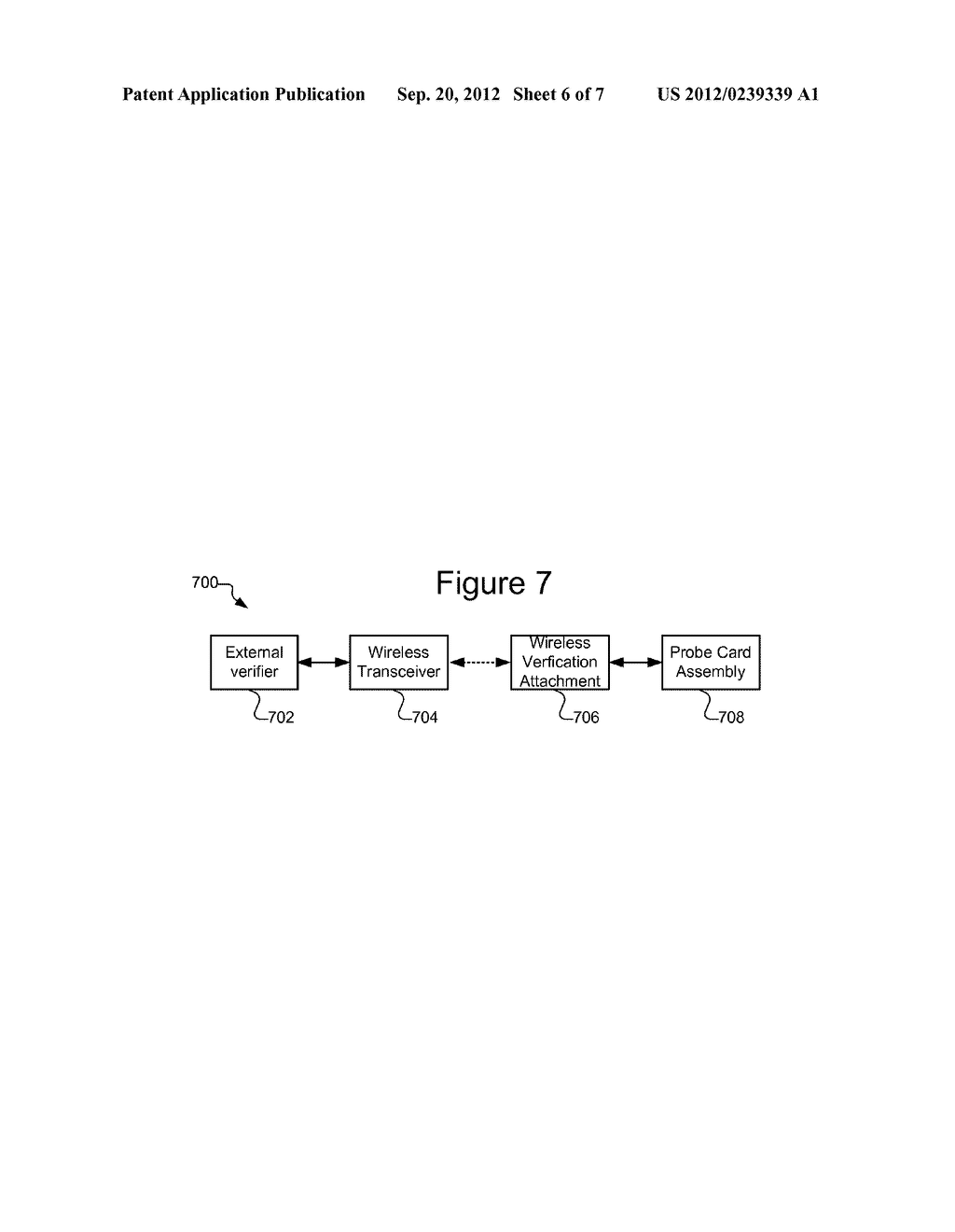 WIRELESS PROBE CARD VERIFICATION SYSTEM AND METHOD - diagram, schematic, and image 07