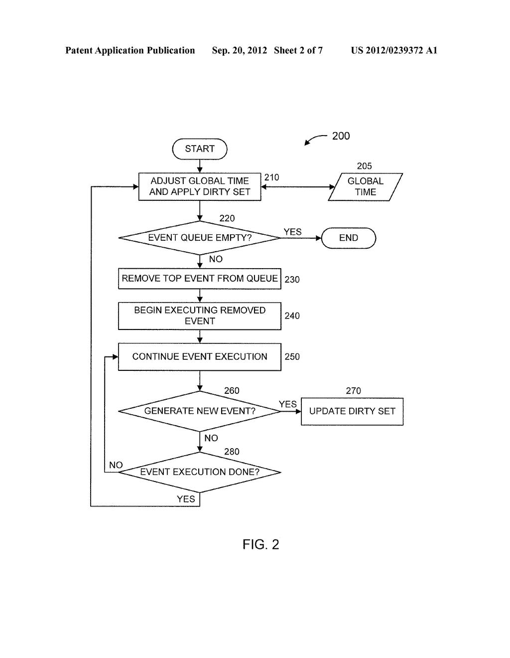 EFFICIENT DISCRETE EVENT SIMULATION USING PRIORITY QUEUE TAGGING - diagram, schematic, and image 03